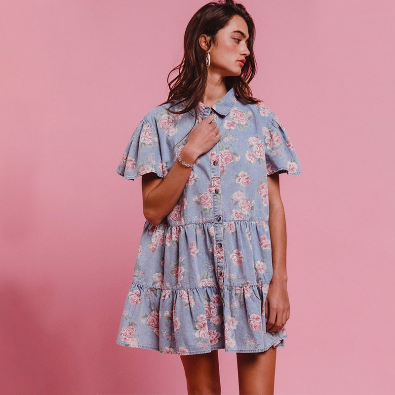 Women's Denim Casual Dress