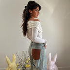 V Neck Off Shoulder Long Sleeve Jumpsuit