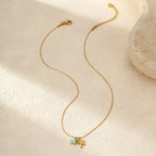 Women's Starfish Gold Plated Necklace