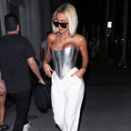 Women's Women Clothing Autumn Metallic Waist Top Sexy Base Shirt Tube Top Vest