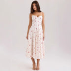 White Background Pink Small Pattern