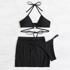 Split One-piece Swimwear