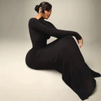 Women's High-Neck Backless Cocktail Dress