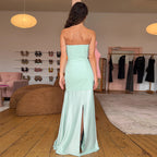 Women's Maxi Strapless Dress