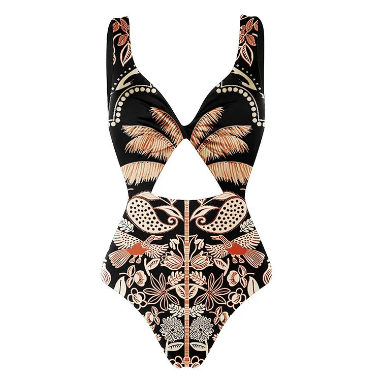 Slimming Batch One-piece Swimwear