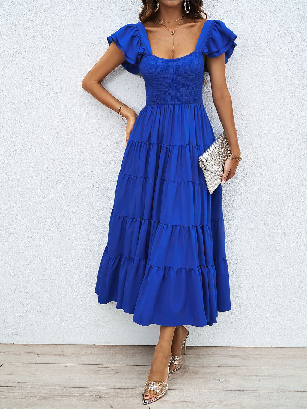 Solid blue