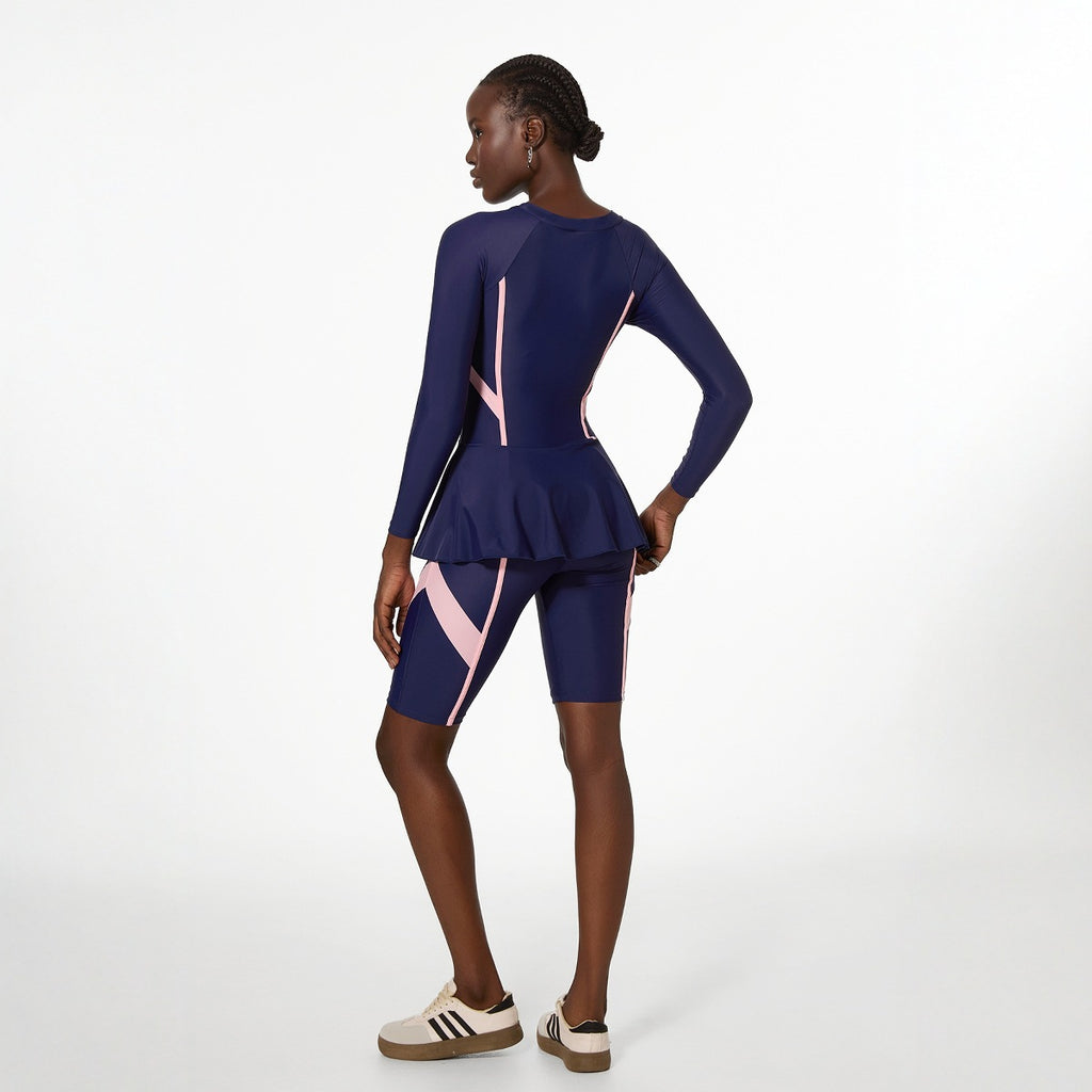 Siamese Conservative One-piece Swimwear