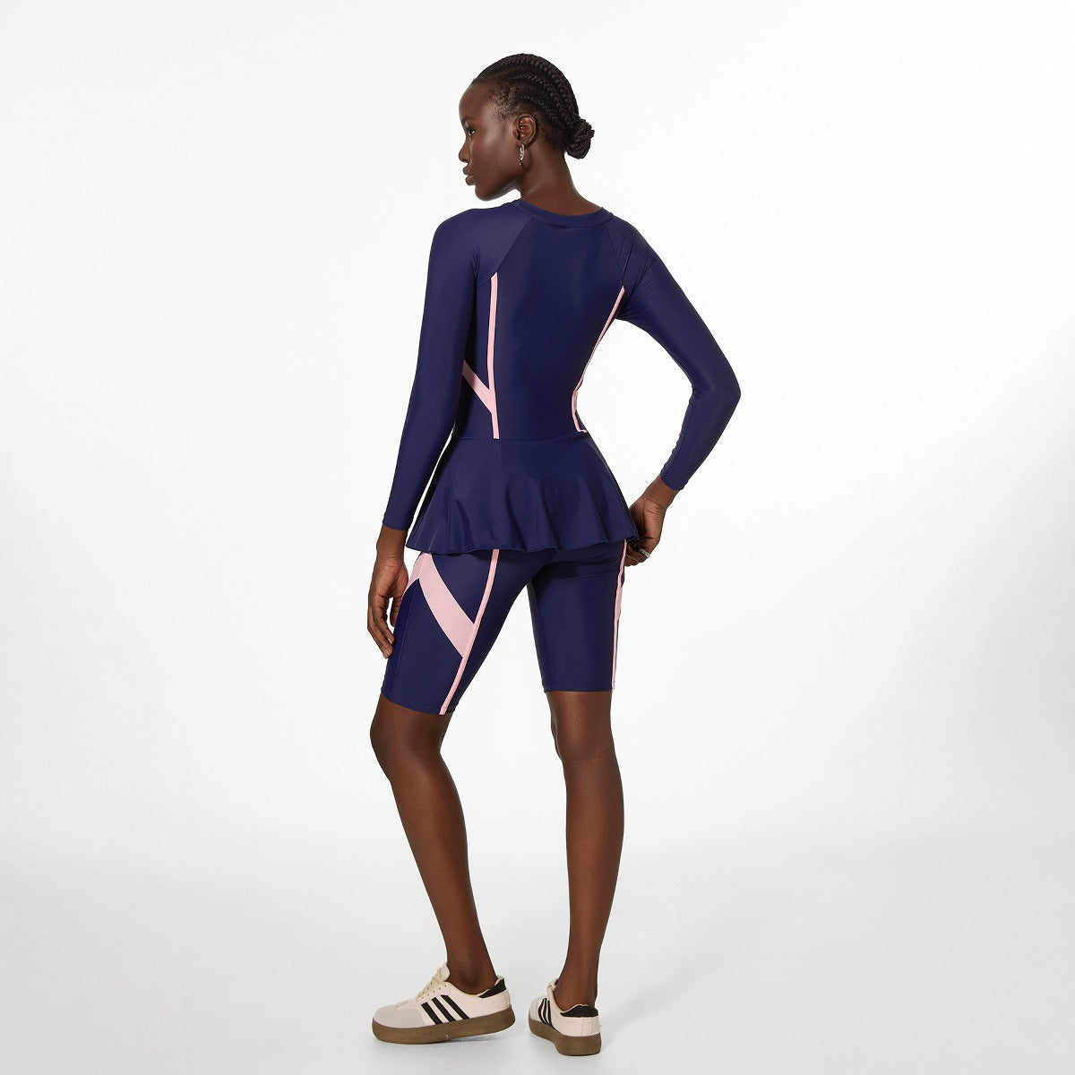 Siamese Conservative One-piece Swimwear
