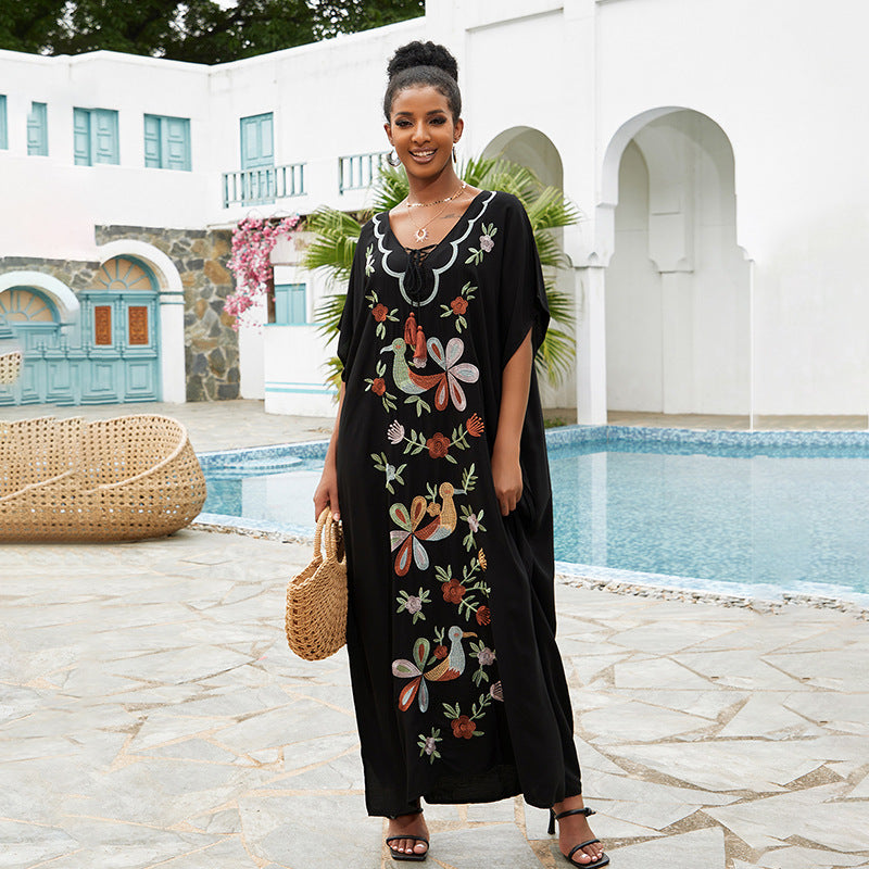 Black Gold Embroidered Zs2189