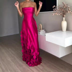Women's Satin Evening Dress