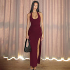 Women's Lace Halter Dress
