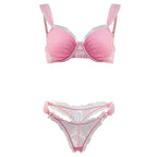 Pink Bra Set Lingerie