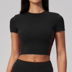 Black and red contrast
