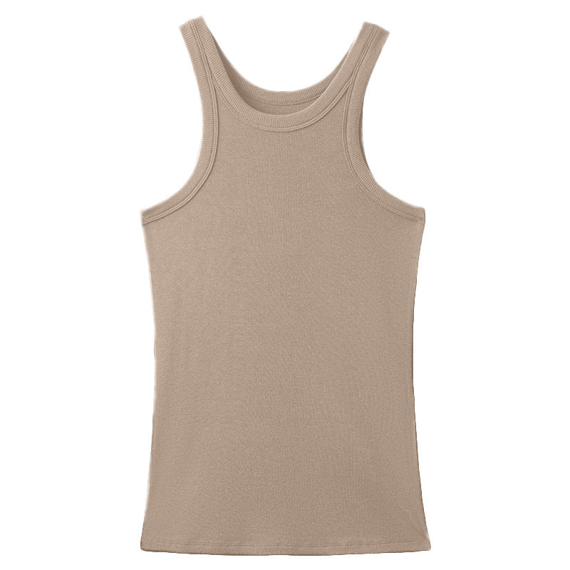 Women's Trendy Slim Fit Slimming Solid Color Inner Wear Elastic Base