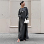 Knitted Cardigan & Slip Dress Set
