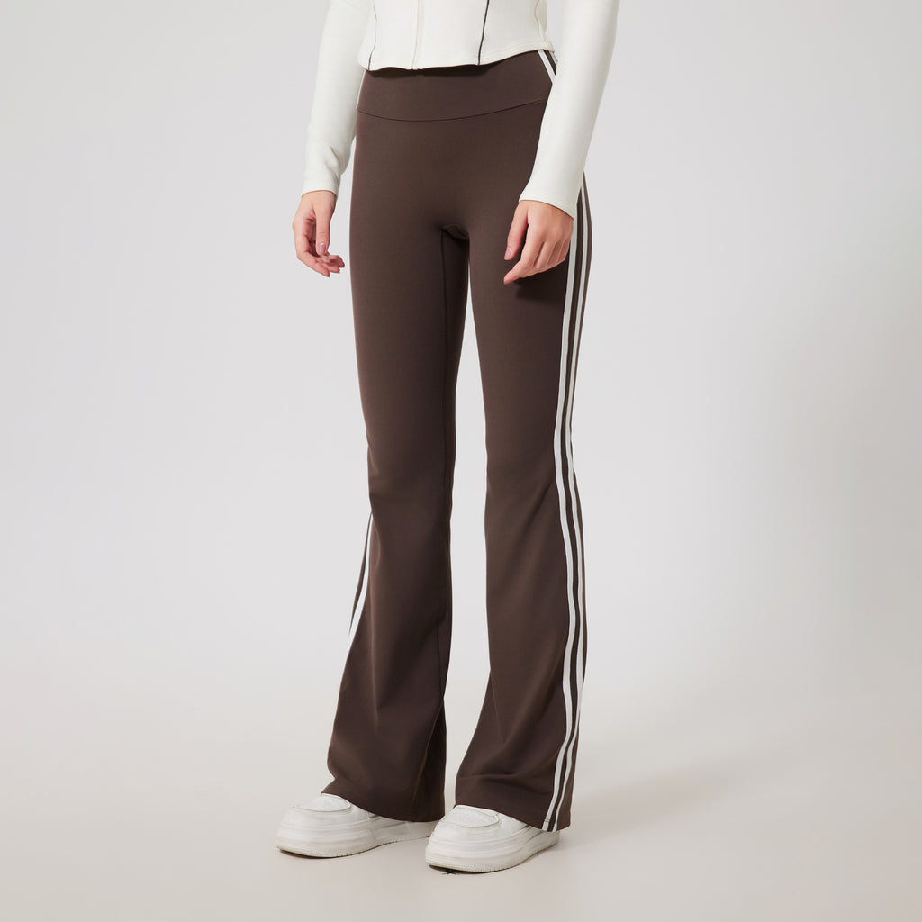 Women's Fleece-Lined Flared Yoga Pants