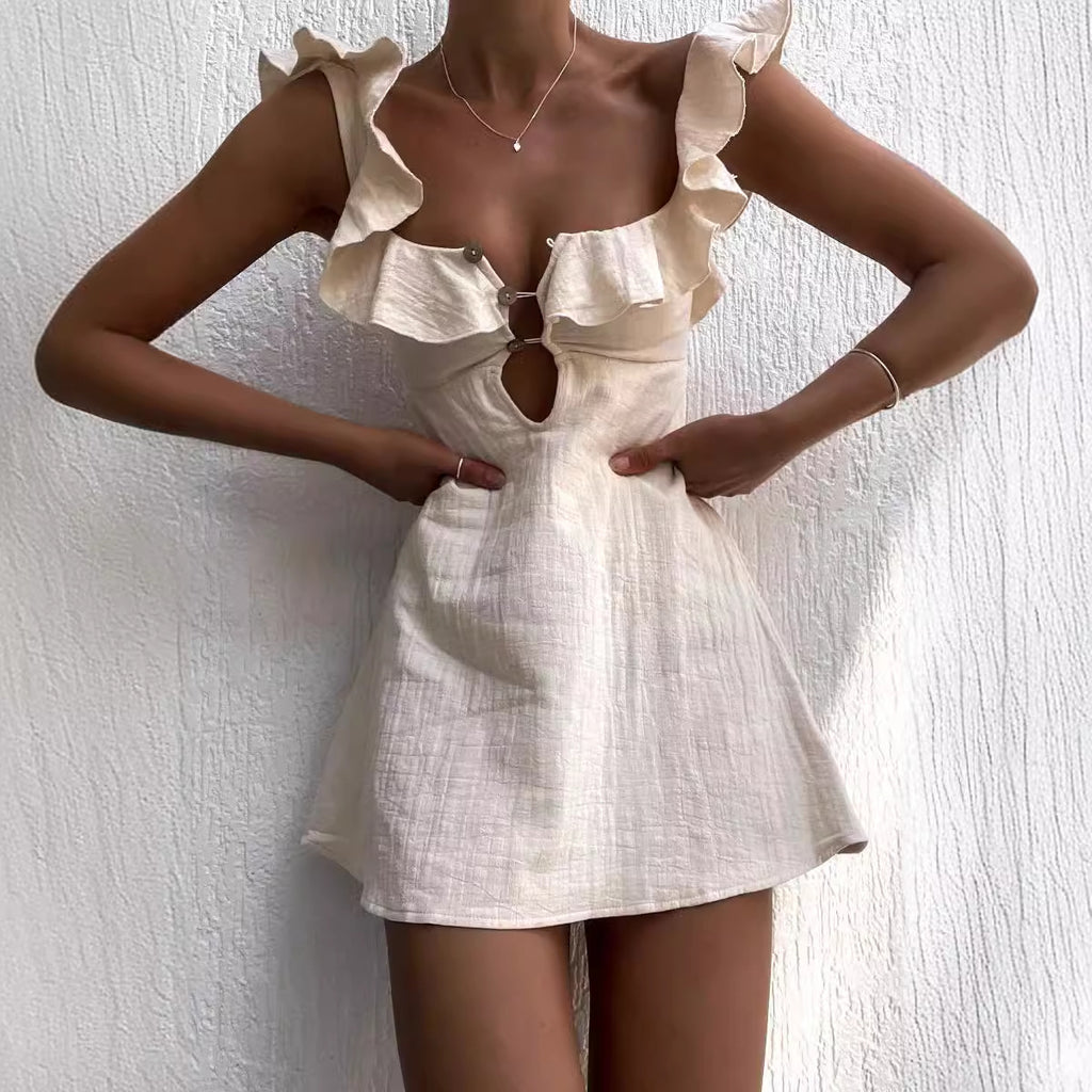 Women's Ruffled Dress