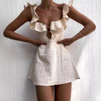 Women's Ruffled Dress