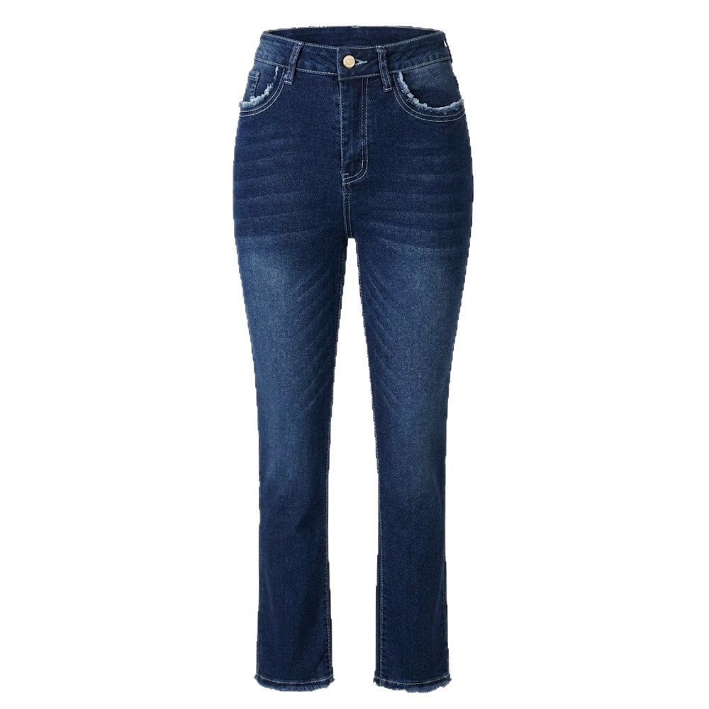 Women's High Waist Flared Jeans