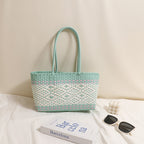 Multi-Color Long Basket Light Green