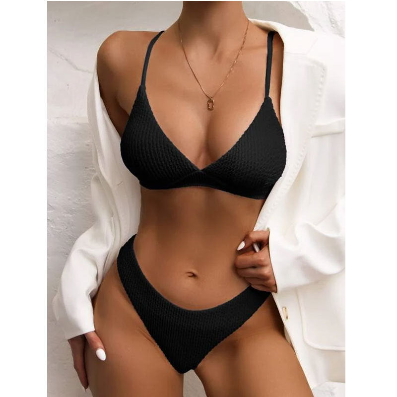 Seperated Sunken Bikini Swimwear