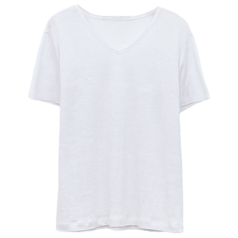 White V Neck
