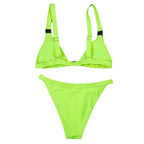 Snap Lace Bikini Swimwear