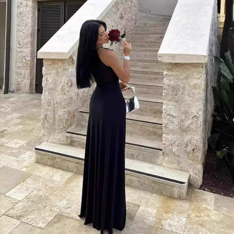 Women's Maxi Pleated Dress