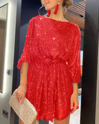 Sparkling Beaded Party Dress