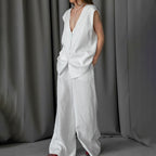 Sleeveless Pajamas Lingerie