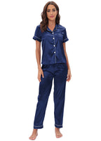 Satin Suit Pajamas Lingerie