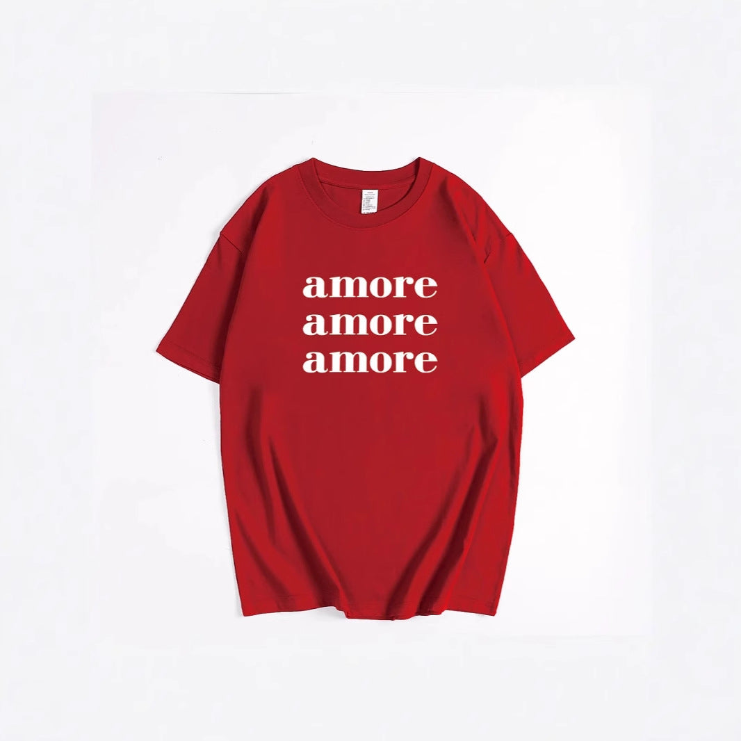 Women's Printed T Shirt Women Summer Loose Round Neck Cotton Short Sleeve Top
