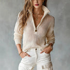 Women's Asymmetric Hem Knit Sweater
