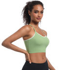 Women's Cross-Strap Push-Up Yoga Bra