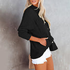 Women's Corduroy Shirt Jacket – Long Sleeve Patch Pocket