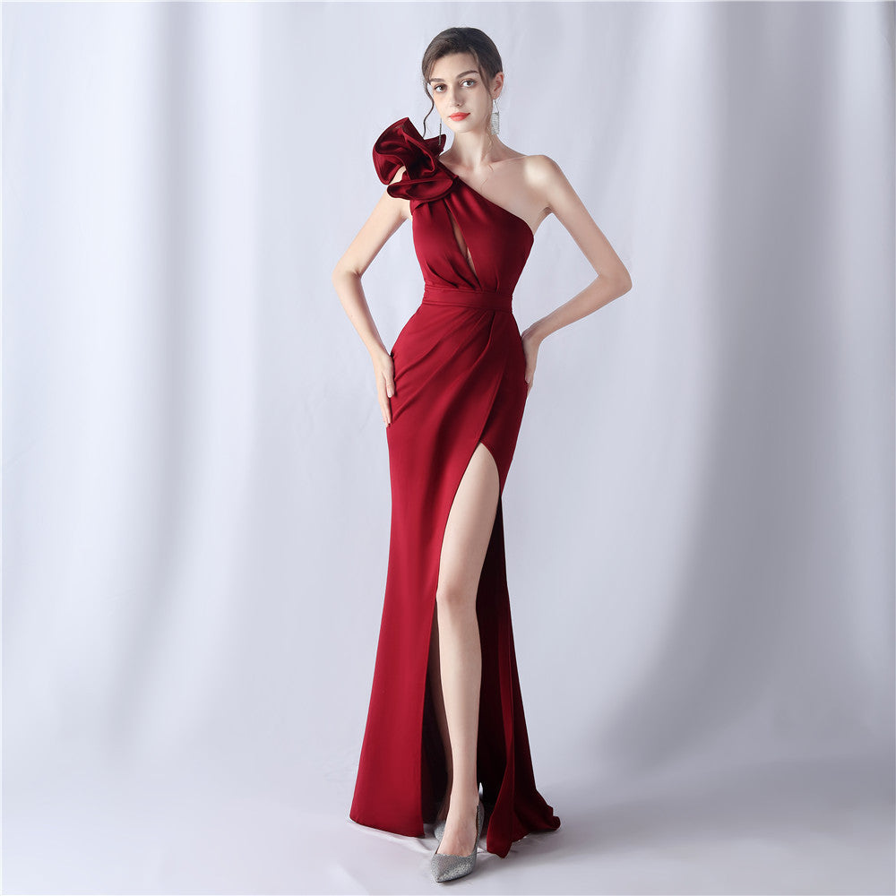Women's Floral Evening Dress Wedding Cocktail Event