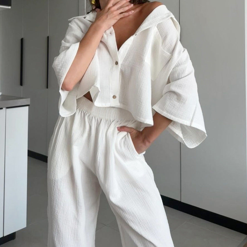 Cardigan Three Pajamas Lingerie