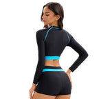 Long Sleeve One-piece Swimwear