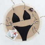 Contrast Color Bikini Swimwear