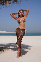 Brown Three Piece Set