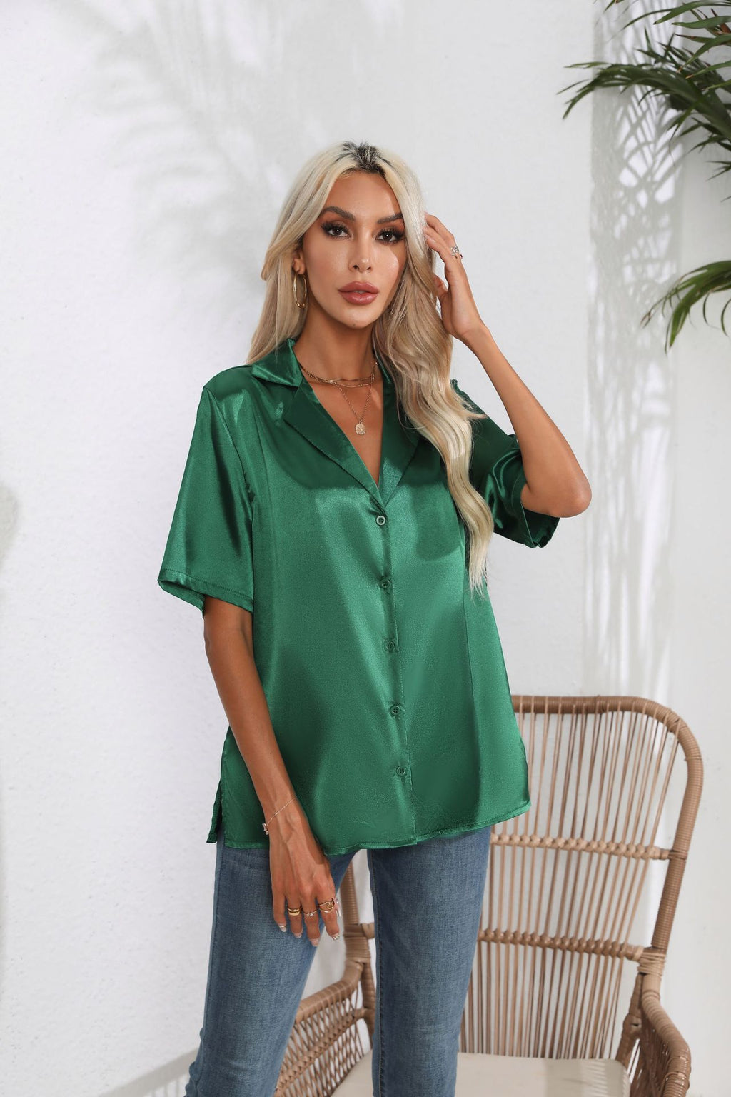 blackish green