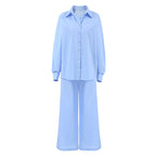 Blue Pajamas Lingerie