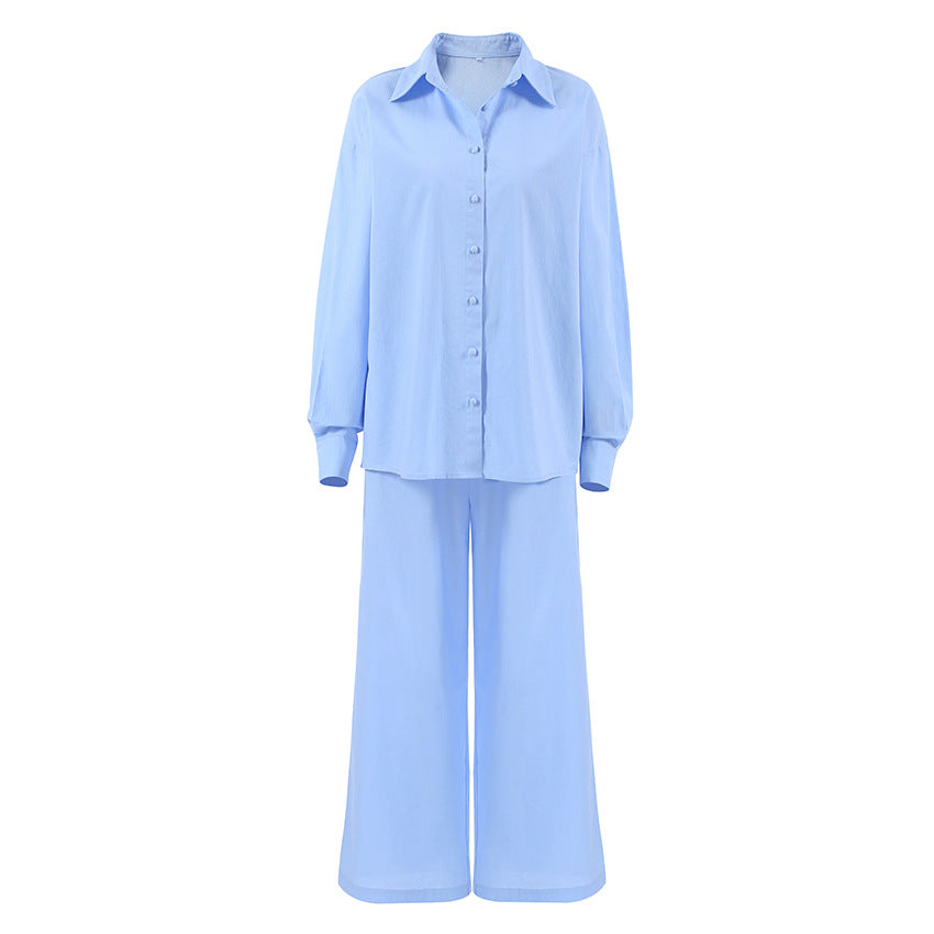 Blue Pajamas Lingerie