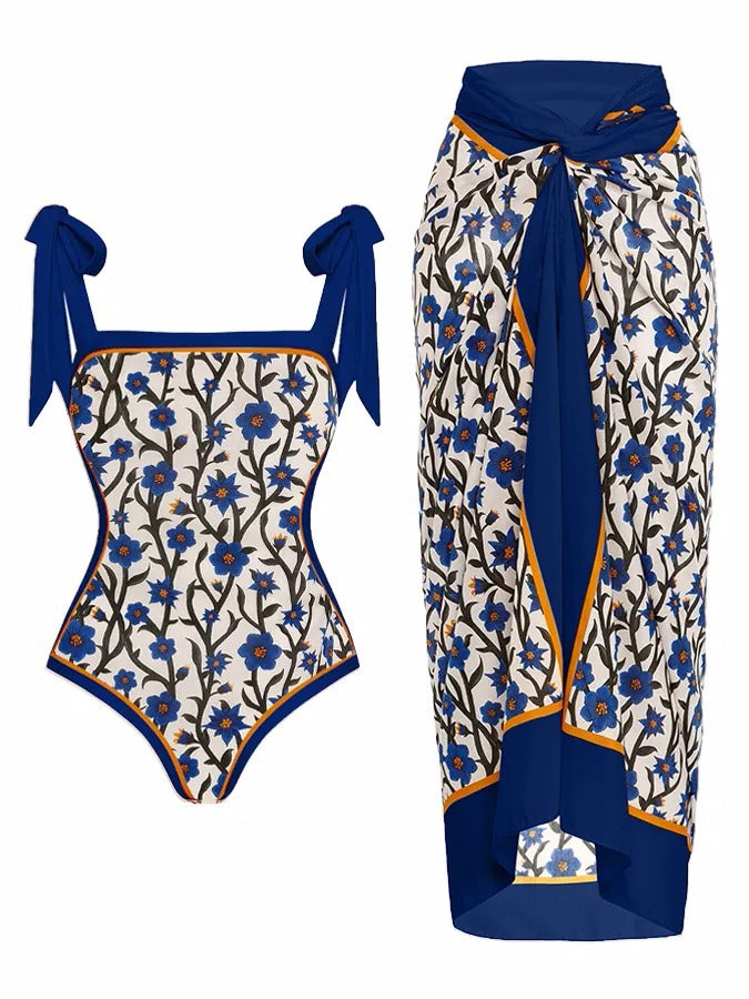 Customized Printed One-piece Swimwear