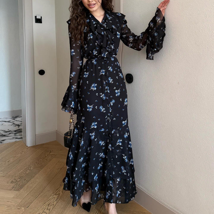 Women's Retro V Dress