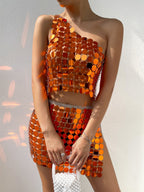 Orange top