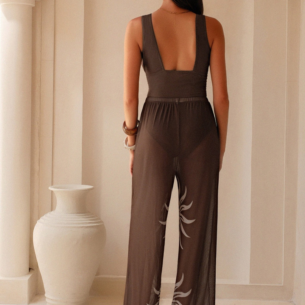 Women's Bohemian One-Piece Swimsuit