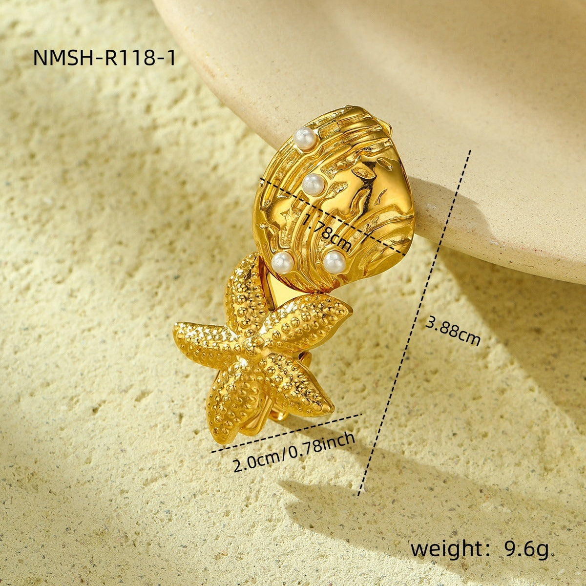 NMSH-R118-1 Barrettes