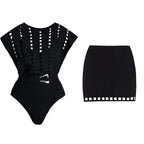 Batwing Sleeve Suit