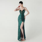 blackish green